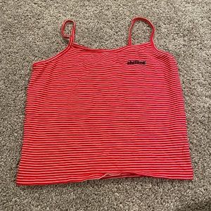 Stripped cami crop top